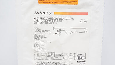 Avanos 8160-14 MIC PEG Pull Kit with ENFit Connectors, 14 Fr (x)